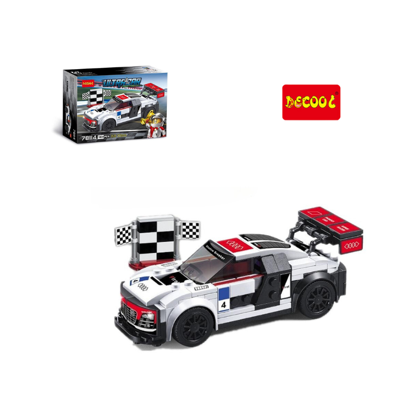 Đồ chơi lắp ráp mô hình Xe đua Ultracar DECOOL