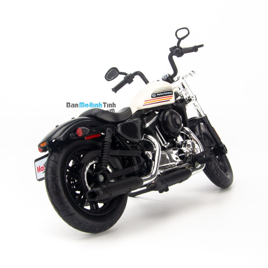  Mô hình mô tô Harley-Davidson Forty-Eight Special 2018 White 1:18 Maisto MH-18862 