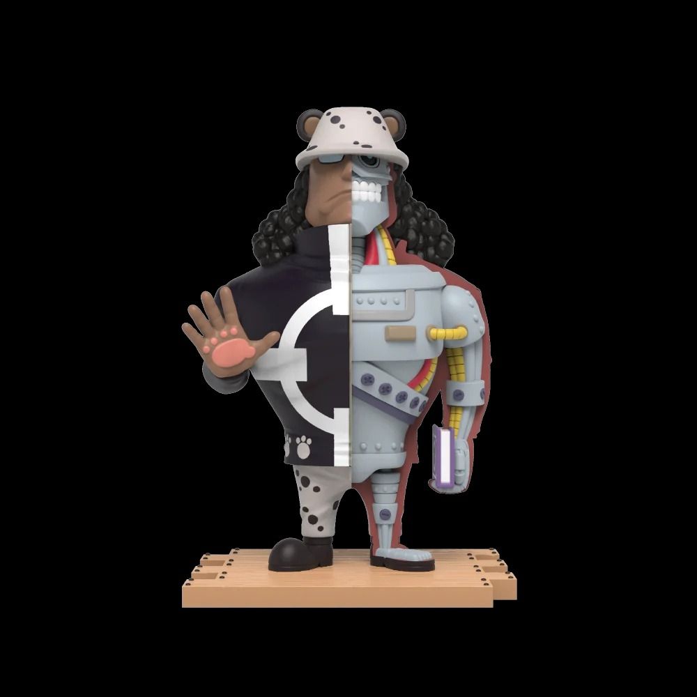 Mô hình đồ chơi Blind box One Piece The 4th series of Freeny’s Hidden Dissectibles (One Piece Thất Vũ Hải) MIGHTY JAXX