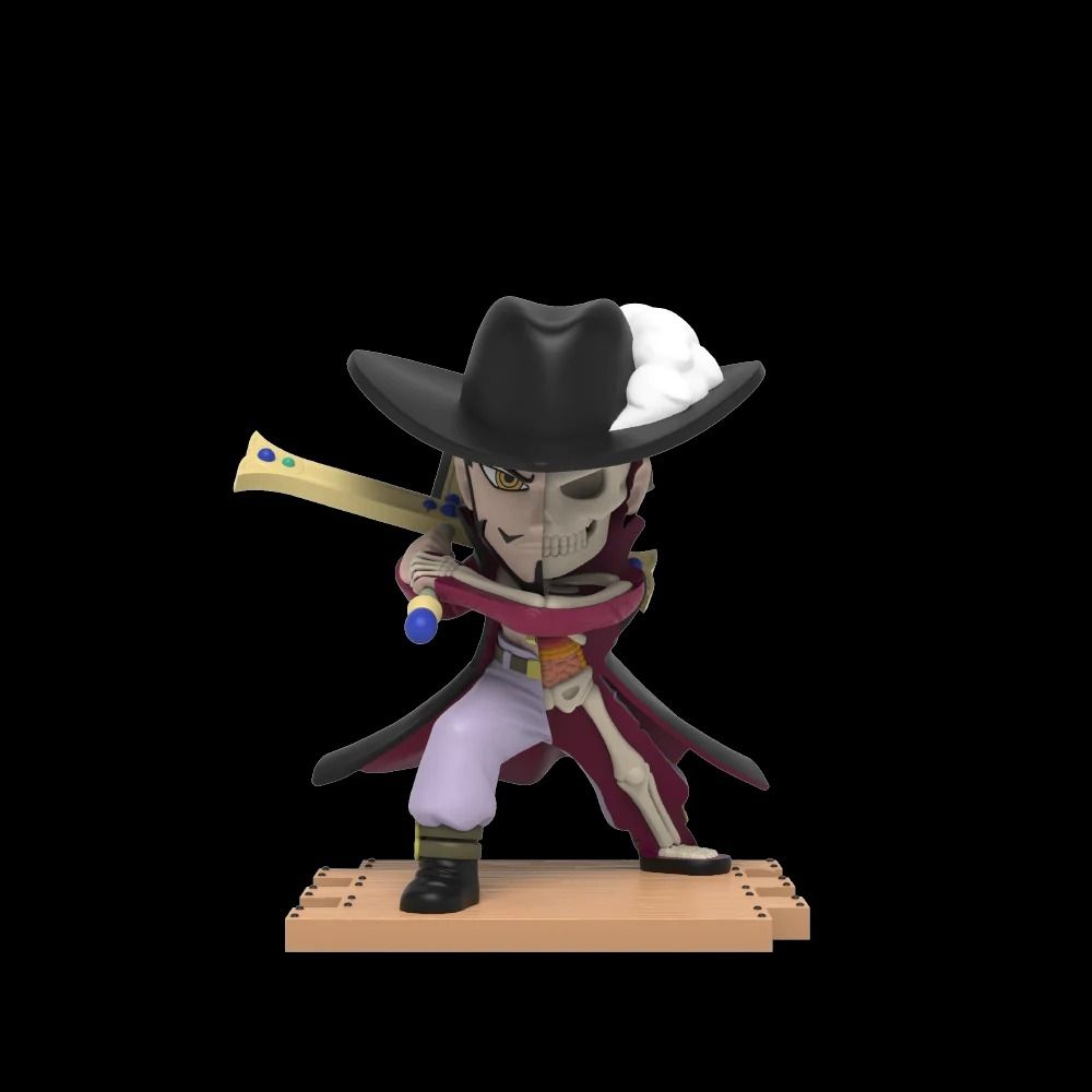 Mô hình đồ chơi Blind box One Piece The 4th series of Freeny’s Hidden Dissectibles (One Piece Thất Vũ Hải) MIGHTY JAXX