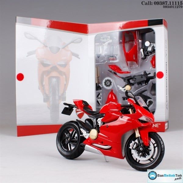 Mô hình mô tô Ducati 1199 Panigale Model Kit 1:12 Maisto