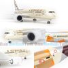  Mô hình máy bay Etihad Airways 47cm lắp ráp có đèn Everfly 