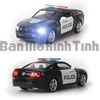  Mô hình xe Ford Mustang USA Police Black 1:32 UNI 