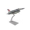  Mô hình máy bay chiến đấu F-16D Fighting Falcon General Dynamics US Air Force 1:100 JL Models 