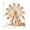 Mô hình gỗ lắp ráp 3D Ferris Wheel (Đu Quay) (Wood Color) - Robotime TG401 - WP052