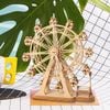 Mô hình gỗ lắp ráp 3D Ferris Wheel (Đu Quay) (Wood Color) - Robotime TG401 - WP052