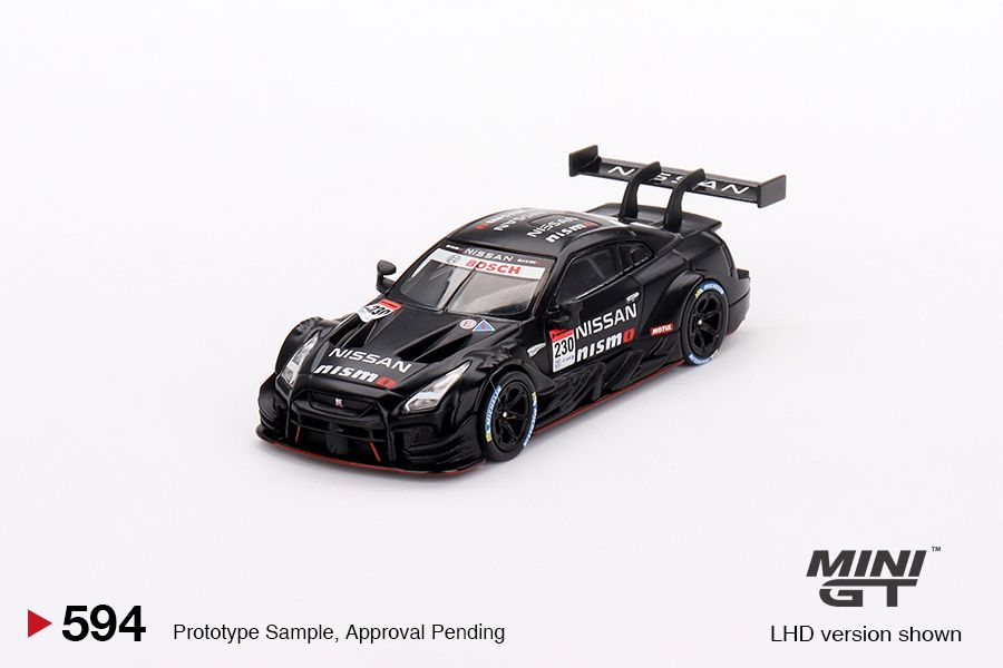 Mô hình xe Nissan GTR Nismo GT500 2021 Prototype #230 Super GT Series 1:64 MiniGT