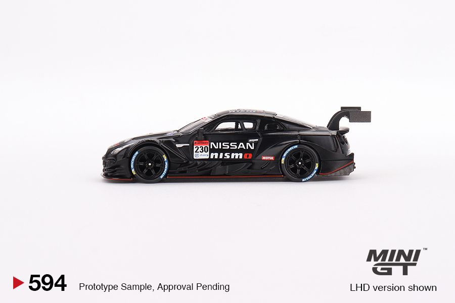  Mô hình xe Nissan GTR Nismo GT500 2021 Prototype #230 Super GT Series 1:64 MiniGT 
