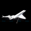  Mô hình máy bay Gulfstream G650ER lắp ráp có đèn 1:75 