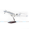  Mô hình máy bay Gulfstream G650ER lắp ráp có đèn 1:75 