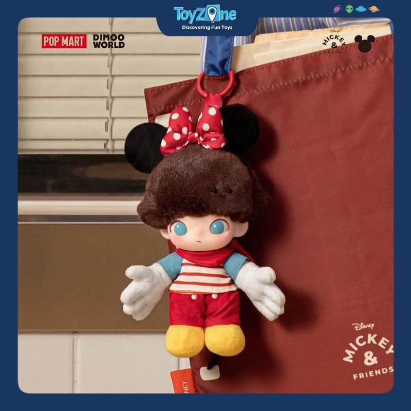  Mô hình Blind box Móc khóa Gấu bông Dimoo World x Disney Series POP MART 