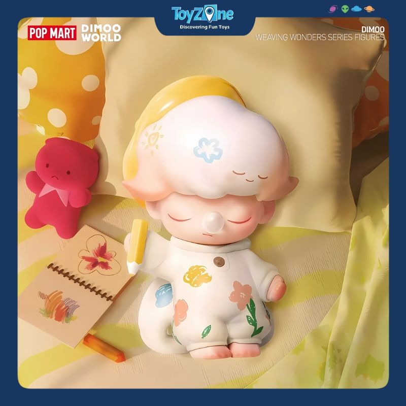 Mô hình đồ chơi Blind box Dimoo Weaving Wonders Series Figures ( Dệt Nên Những Điều Kỳ Diệu ) POP MART