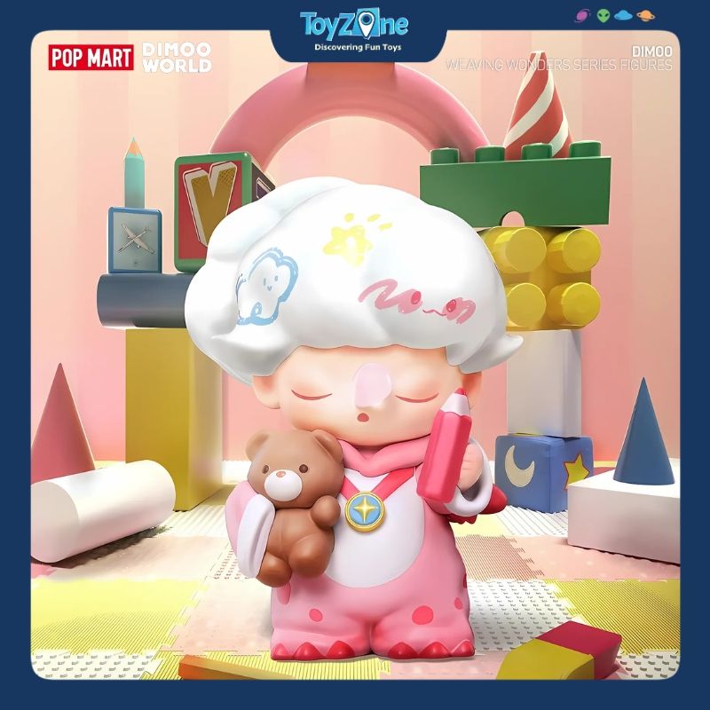 Mô hình đồ chơi Blind box Dimoo Weaving Wonders Series Figures ( Dệt Nên Những Điều Kỳ Diệu ) POP MART