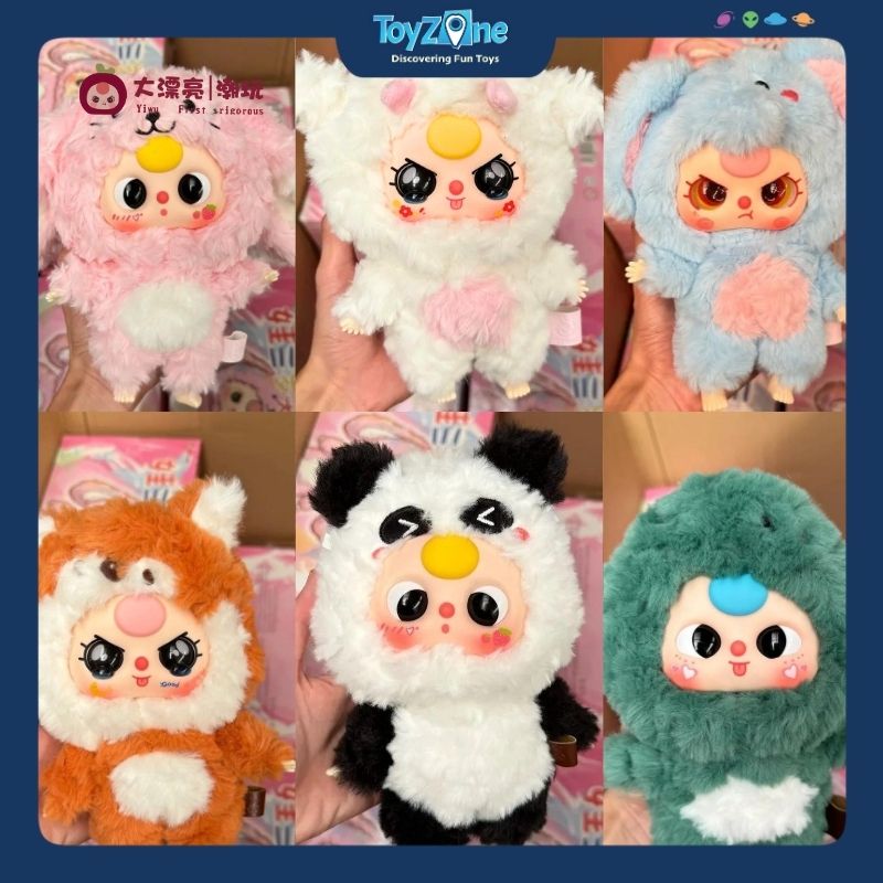  Mô hình đồ chơi Blind box Gấu bông Baby Three V3 Animal Party ( Bữa Tiệc Hóa Thân Động Vật ) BABY THREE 