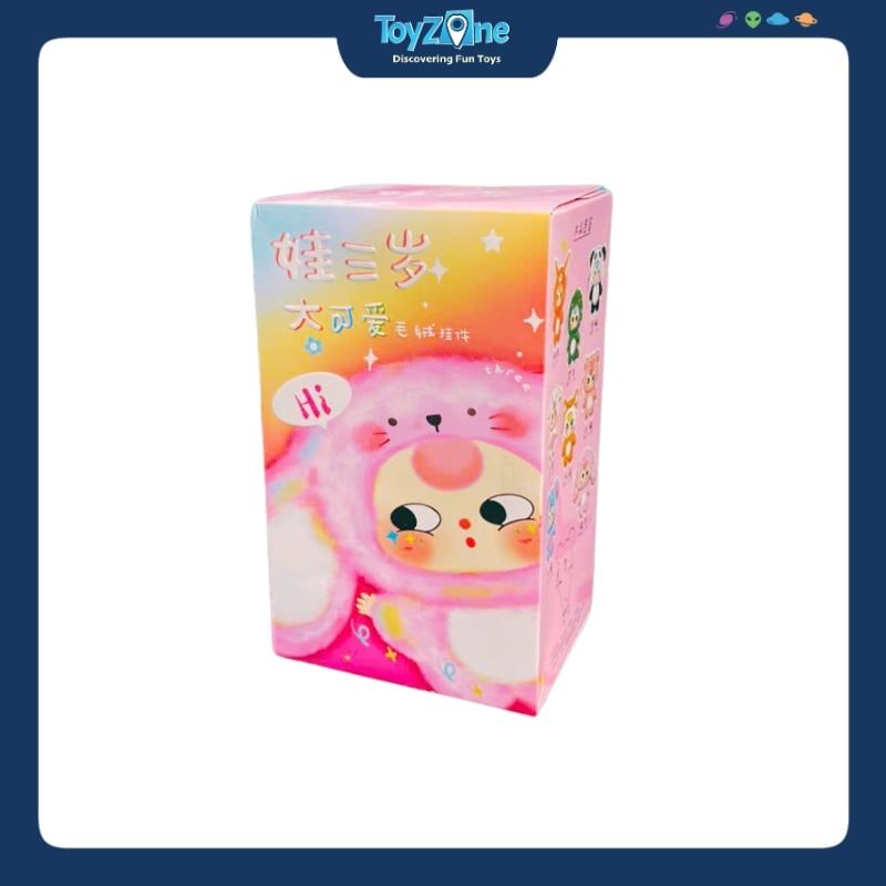  Mô hình đồ chơi Blind box Gấu bông Baby Three V3 Animal Party ( Bữa Tiệc Hóa Thân Động Vật ) BABY THREE 