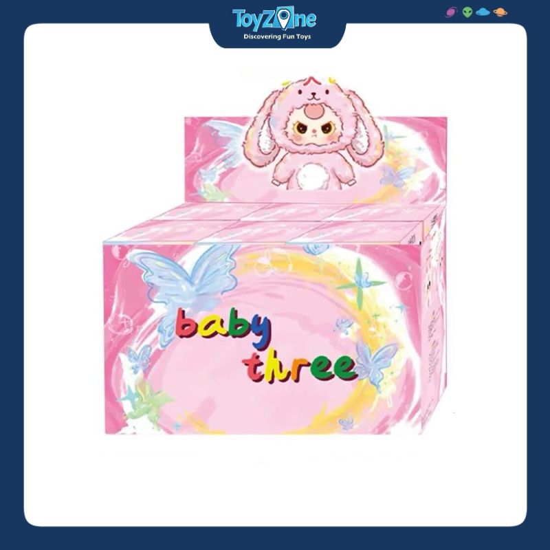  Mô hình đồ chơi Blind box Gấu bông Baby Three V3 Animal Party ( Bữa Tiệc Hóa Thân Động Vật ) BABY THREE 