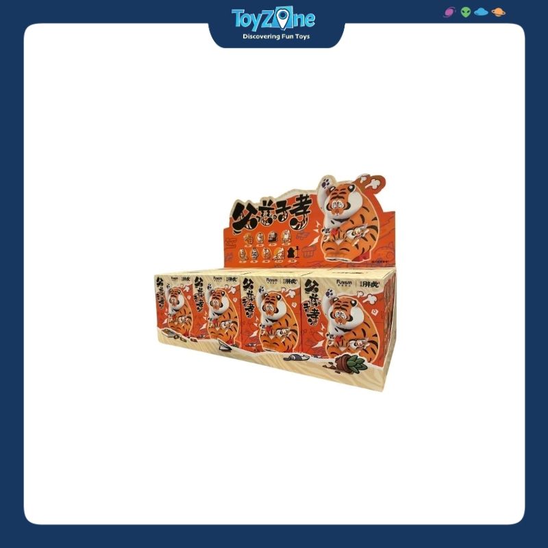 Mô hình đồ chơi Blind box I Am Not Tiger Fat Fatherly Love And Filial Piety ( Tình Phụ Tử Và Lòng Hiếu Thảo ) FUNISM