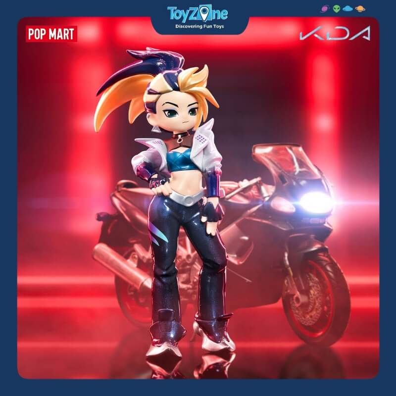 Mô hình đồ chơi Blind box League of Legends K/DA ALL OUT Series ( Liên Minh Huyền Thoại ) POP MART