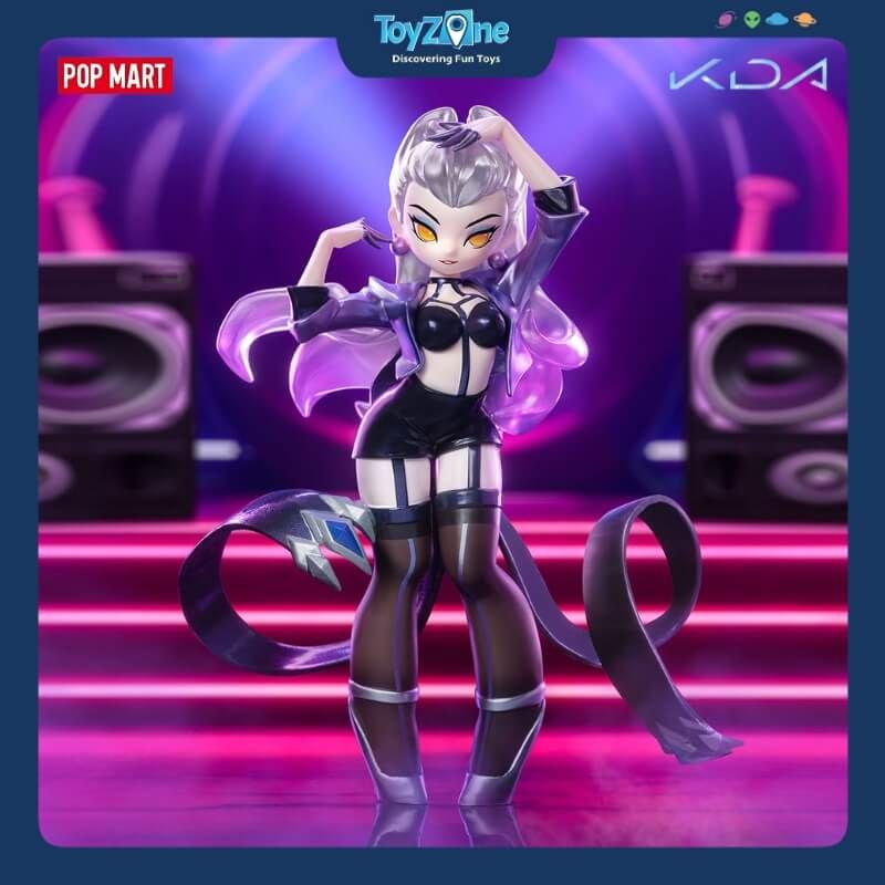 Mô hình đồ chơi Blind box League of Legends K/DA ALL OUT Series ( Liên Minh Huyền Thoại ) POP MART