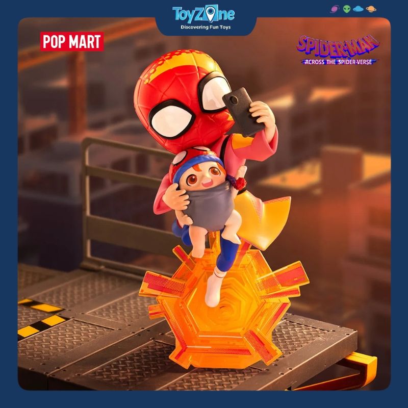 Mô hình đồ chơi Blind box Marvel Spider-Man Across the Spider-Verse ( Đa Vũ Trụ Người Nhện ) POP MART
