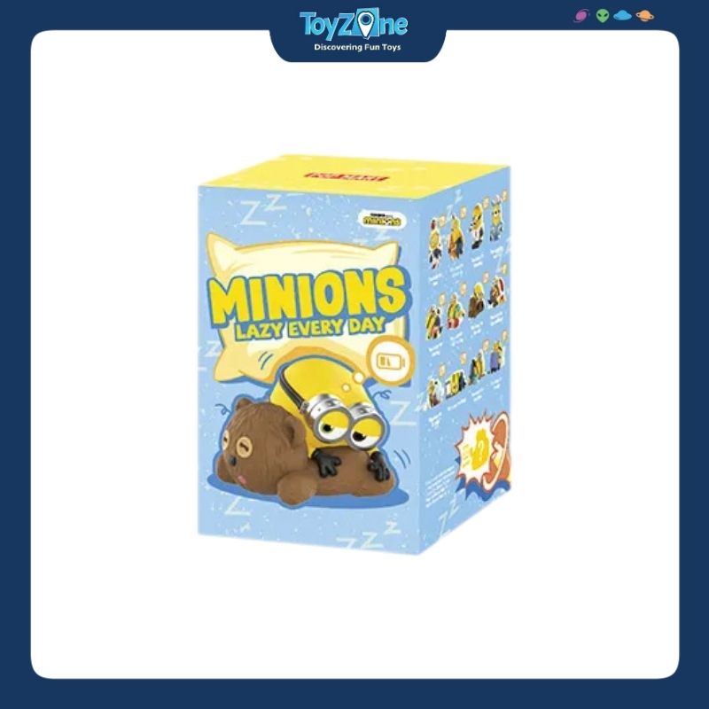 Mô hình đồ chơi Blind box Minions Lazy Every Day Series Figures ( Lười Biếng Mỗi Ngày ) POP MART