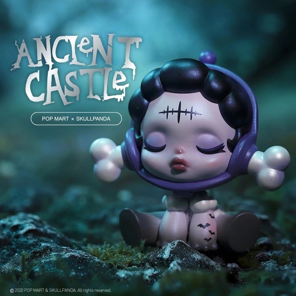 Mô hình đồ chơi Blind box Skull Panda Ancient Castle Series ( Lâu Đài Cổ ) POP MART