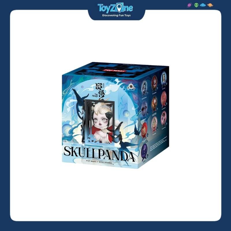 Mô hình đồ chơi Blind box Skull Panda The Mirage Series Figure ( Hào Quang ) POP MART