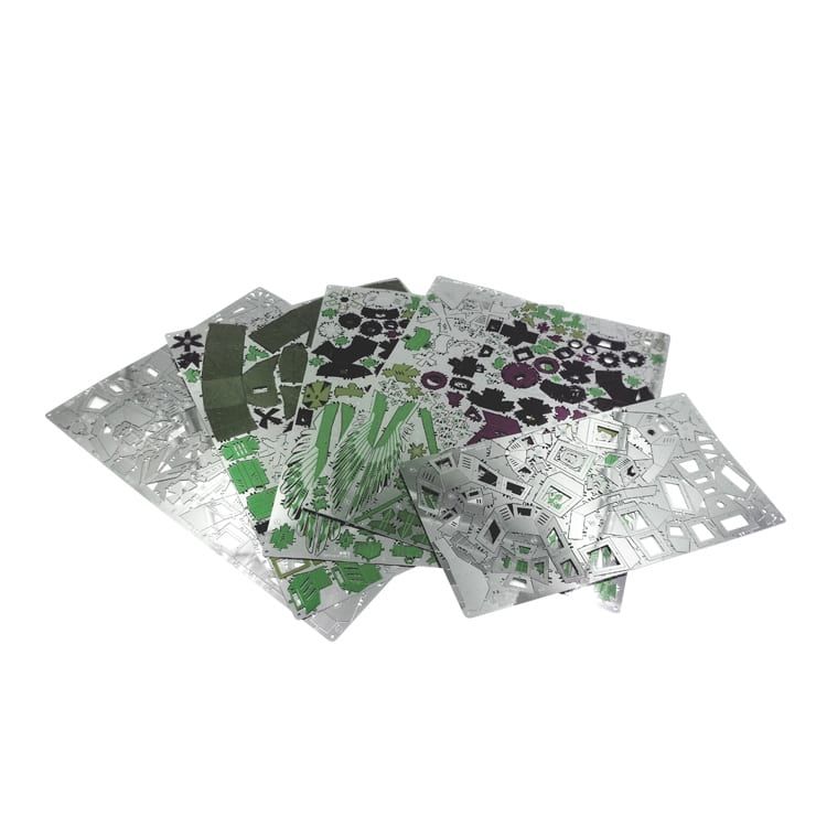 Mô hình Cá Sấu Chiến Đấu lắp ráp kim loại 3D – Microworld MP825