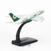  Mô hình máy bay Eva Air Hello Kitty Green Airbus A380 16cm Everfly 