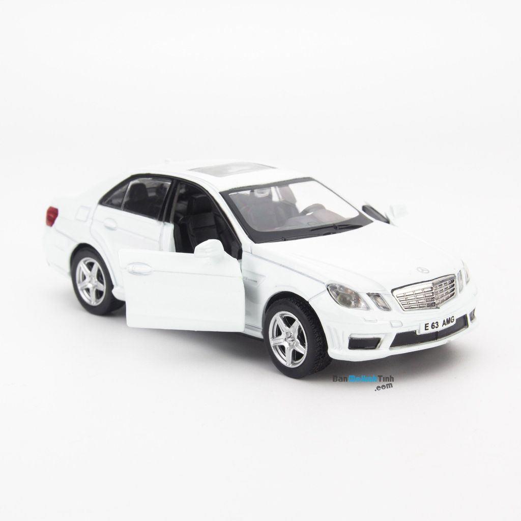 Mô hình Mercedes Benz E63 1:36 Uni White (5)