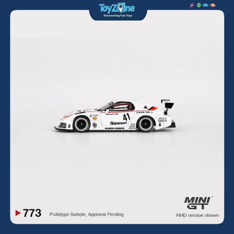 Mô hình xe Mazda RX-7 LB-Super Silhouette 1:64 MiniGT
