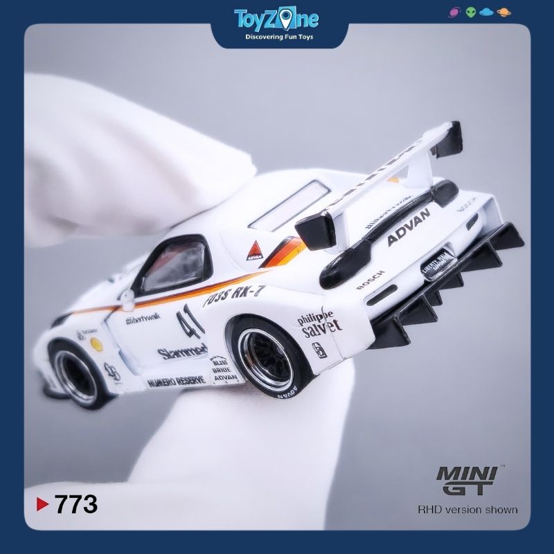 Mô hình xe Mazda RX-7 LB-Super Silhouette 1:64 MiniGT