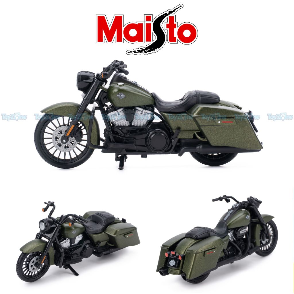 Mô hình xe mô tô Harley-Davidson Roadking Special 2017 1:18 MAISTO