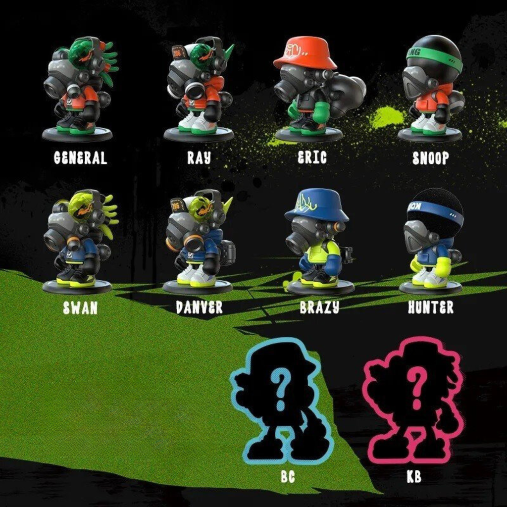  Đồ chơi Blind box Chameleon Generation Black Label 9th (Tắc Kè Hoa Phiên Bản 9) - Lamtoys 