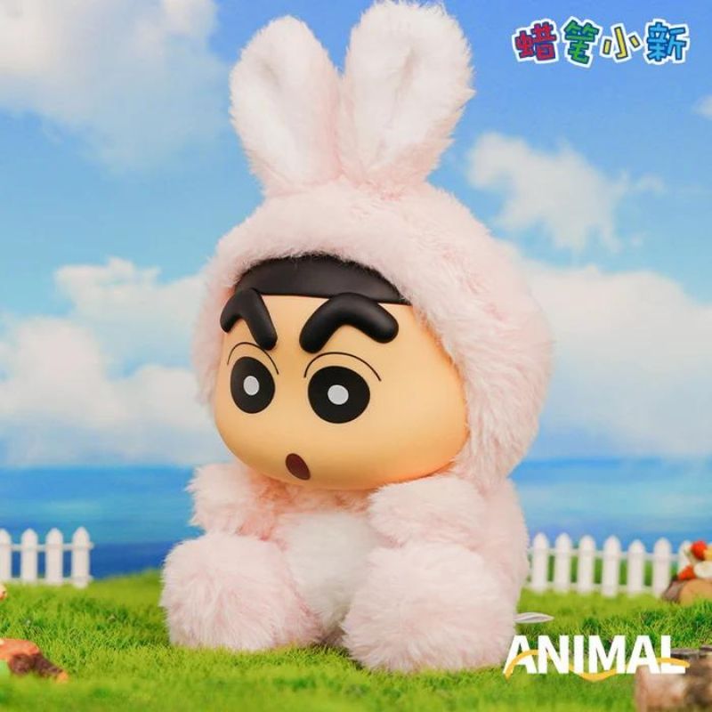  Mô hình Blind box Gấu bông Crayon Shin-chan Animal Vinyl Plush ( Shin-chan Hóa Thân Động Vật ) 52TOYS 