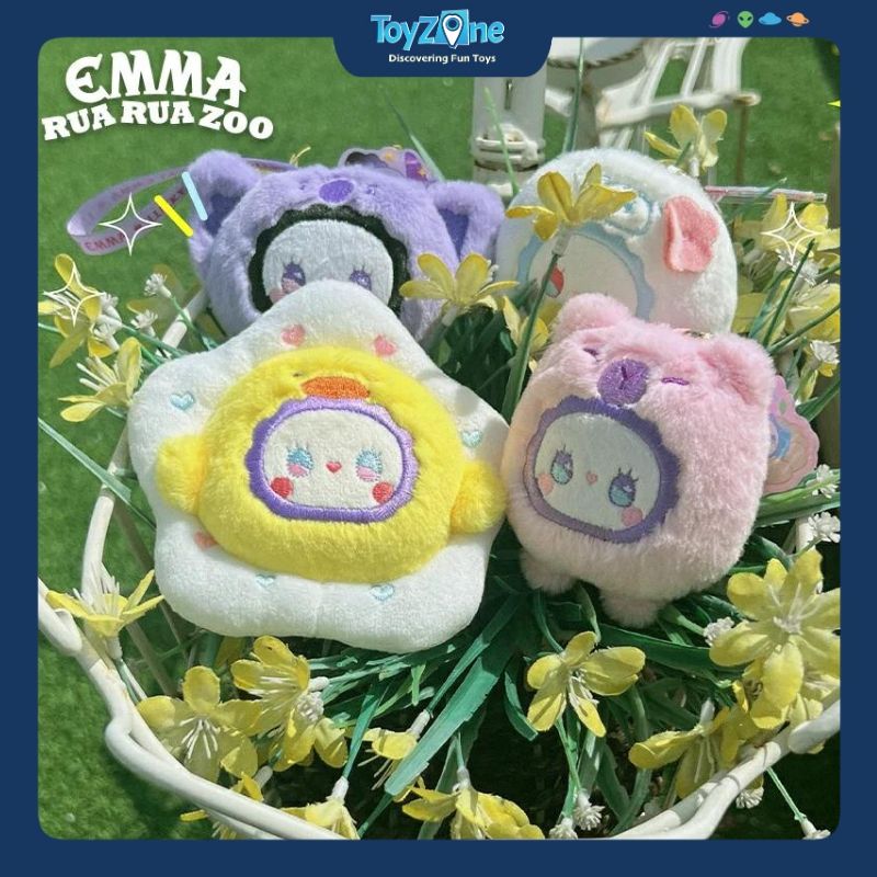 Mô hình Blind box Móc khoá Gấu bông Emma RuaRua Zoo Scented MJ STUDIO