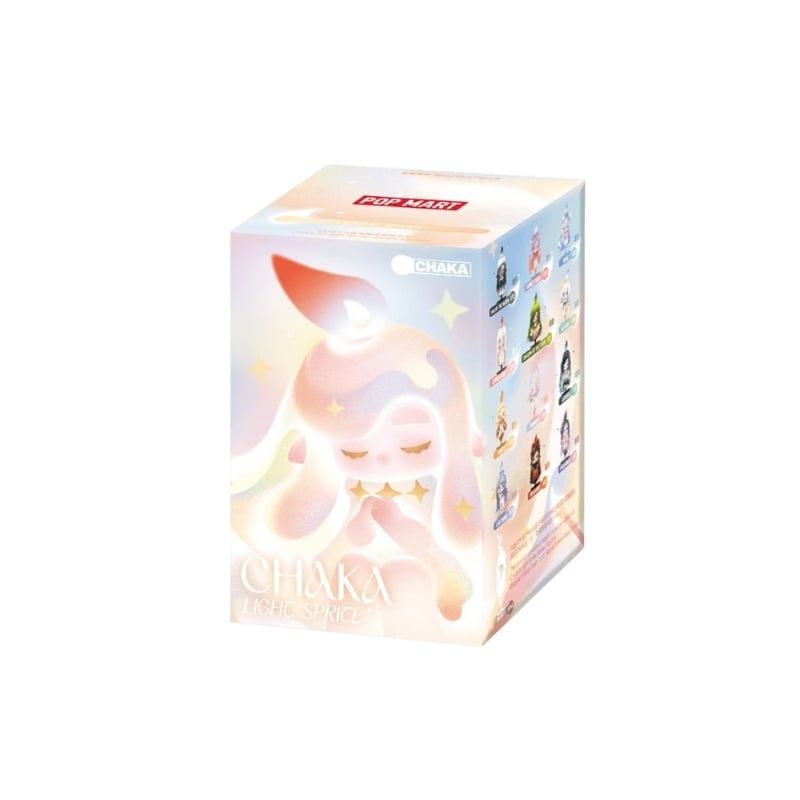  Mô hình đồ chơi Blind box Chaka Light Sprite Series Figures ( Tinh Linh Ánh Sáng ) POP MART 