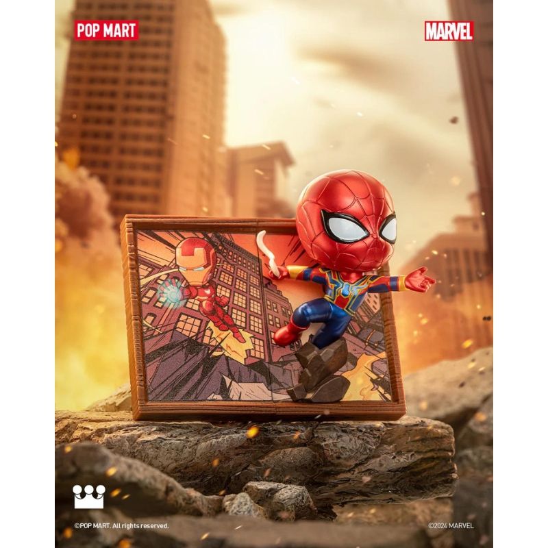 Mô hình đồ chơi Blind box Marvel Photo Frame Series Figures ( Khung Ảnh Marvel ) POP MART
