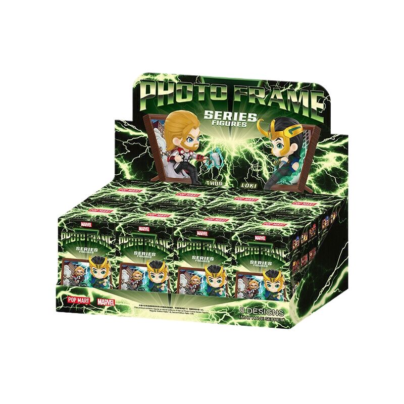 Mô hình đồ chơi Blind box Marvel Photo Frame Series Figures ( Khung Ảnh Marvel ) POP MART