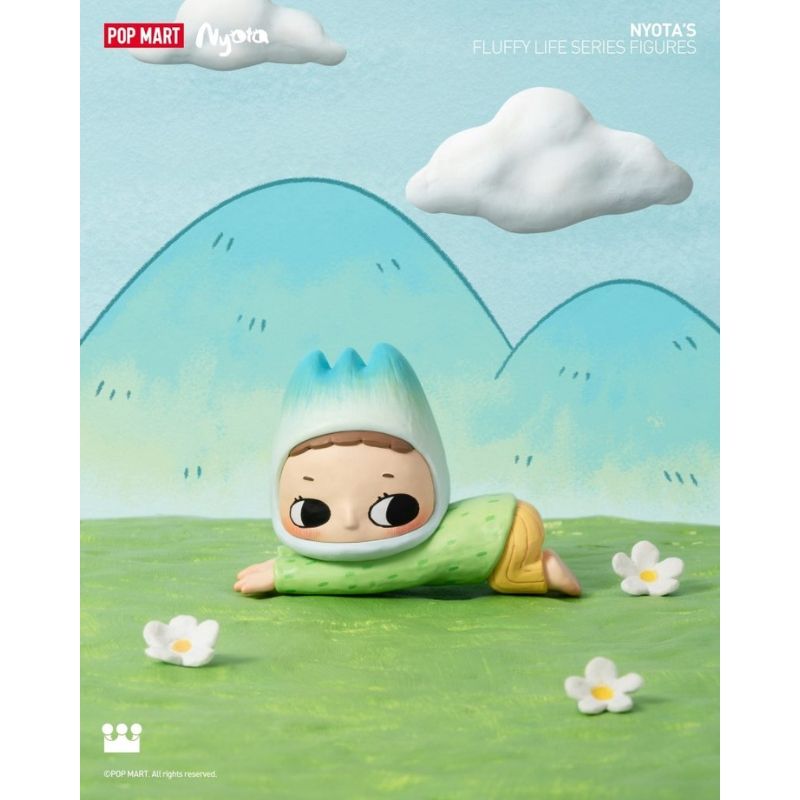  Mô hình đồ chơi Blind box Nyota's Fluffy Life Series Figures ( Cuộc Sống Nhẹ Nhàng Của Nyota's ) POP MART 