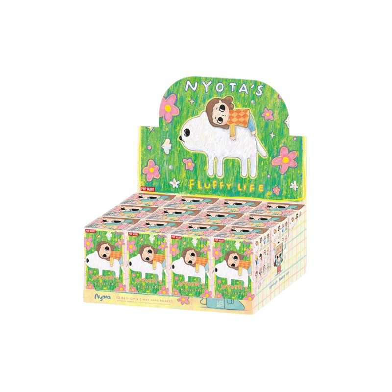  Mô hình đồ chơi Blind box Nyota's Fluffy Life Series Figures ( Cuộc Sống Nhẹ Nhàng Của Nyota's ) POP MART 