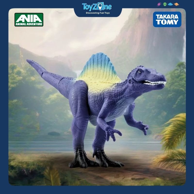 Mô hình đồ chơi Động Vật Thằn Lằn Gai ANIA Kingdom ( Spinosaurus ) TAKARA TOMY