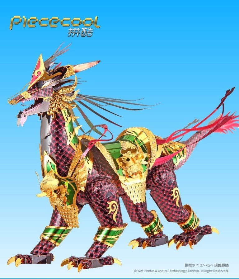 Mô hình Kỳ Lân lắp ráp kim loại 3D – Piececool MP529