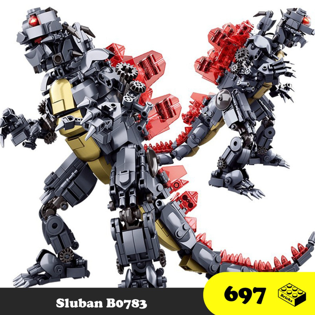 Bộ đồ chơi lắp ráp mô hình MonsterVerse ( Vũ Trụ Quái Vật ) SLUBAN