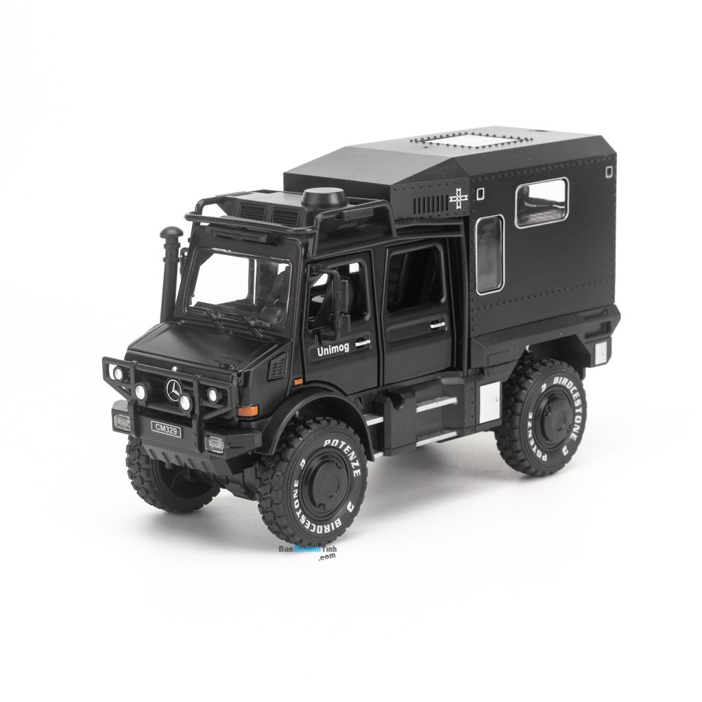 Mô hình xe bọc thép Mercedes Benz Unimog 1:28 Chimei Model