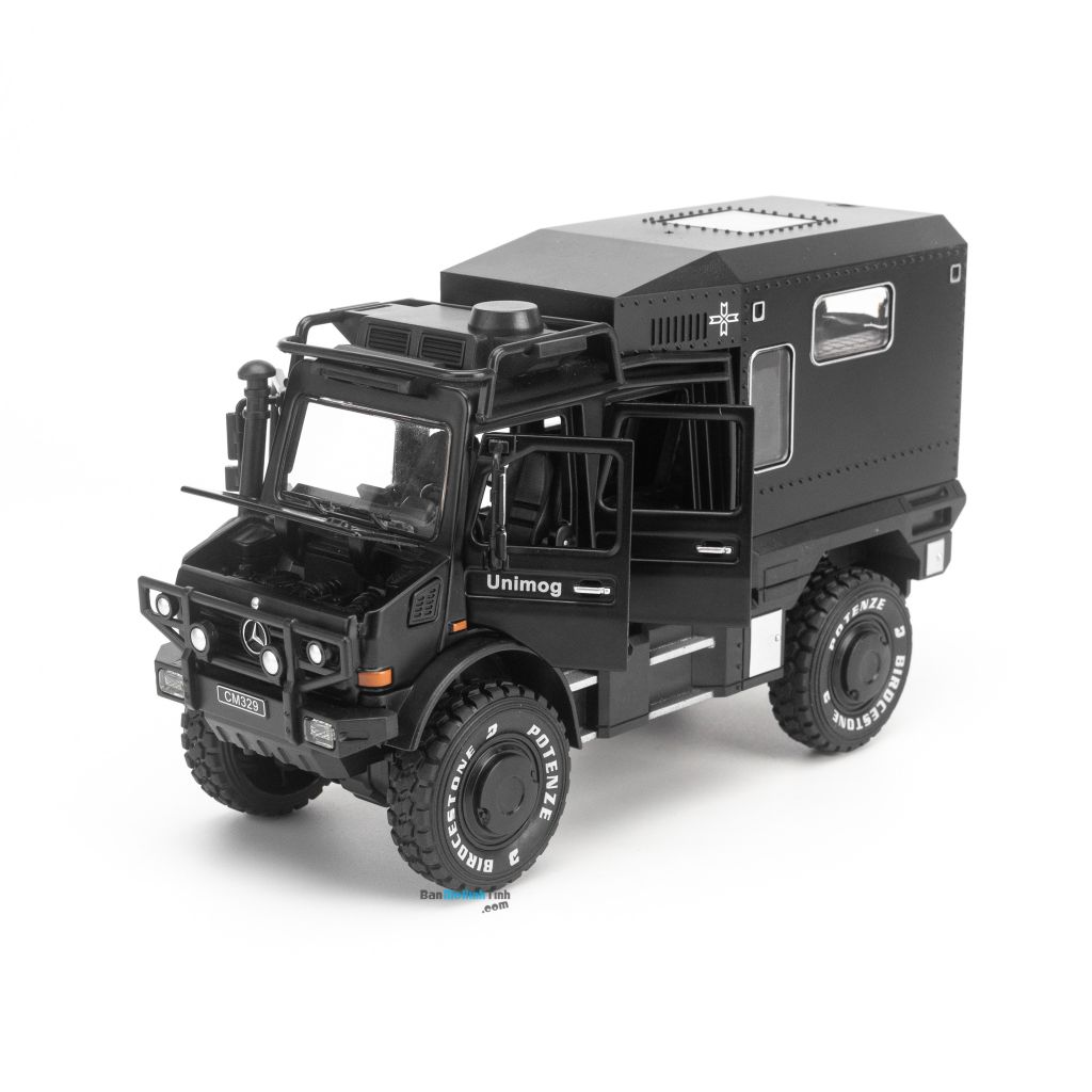 Mô hình xe bọc thép Mercedes Benz Unimog 1:28 Chimei Model