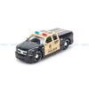  Mô hình xe Chevrolet Silverado SS 2004 Police Stay Black 1:64 Bburago 