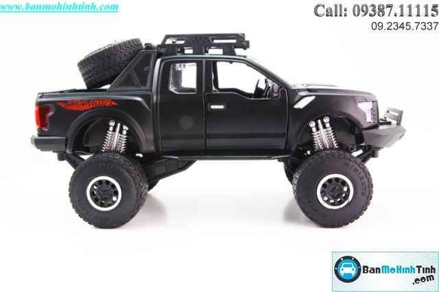 Mô hình xe Ford F-150 Raptor Off-Road Kings 2017 1:32 Miniauto