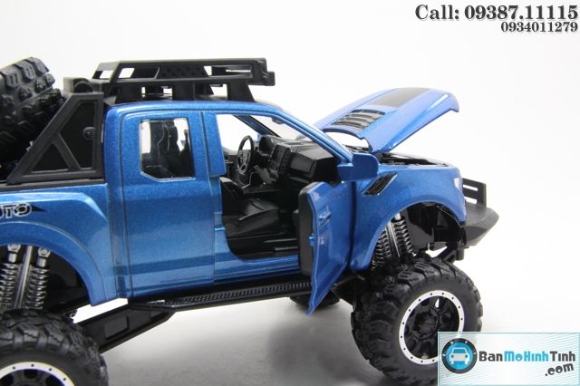 Mô hình xe Ford F-150 Raptor Off-Road Kings 2017 1:32 Miniauto
