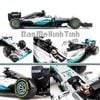  Mô hình xe Mercedes F1 2016 W007 Hybrid 1:18 Bburago 